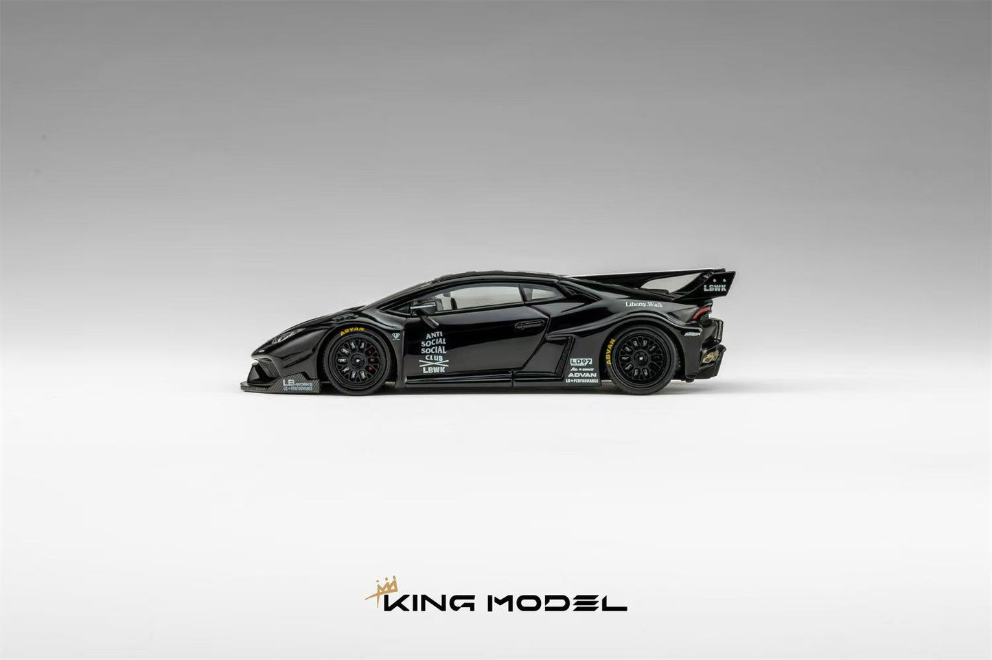 (PREORDER) King Model Lamborghini LB Huracan (Black)