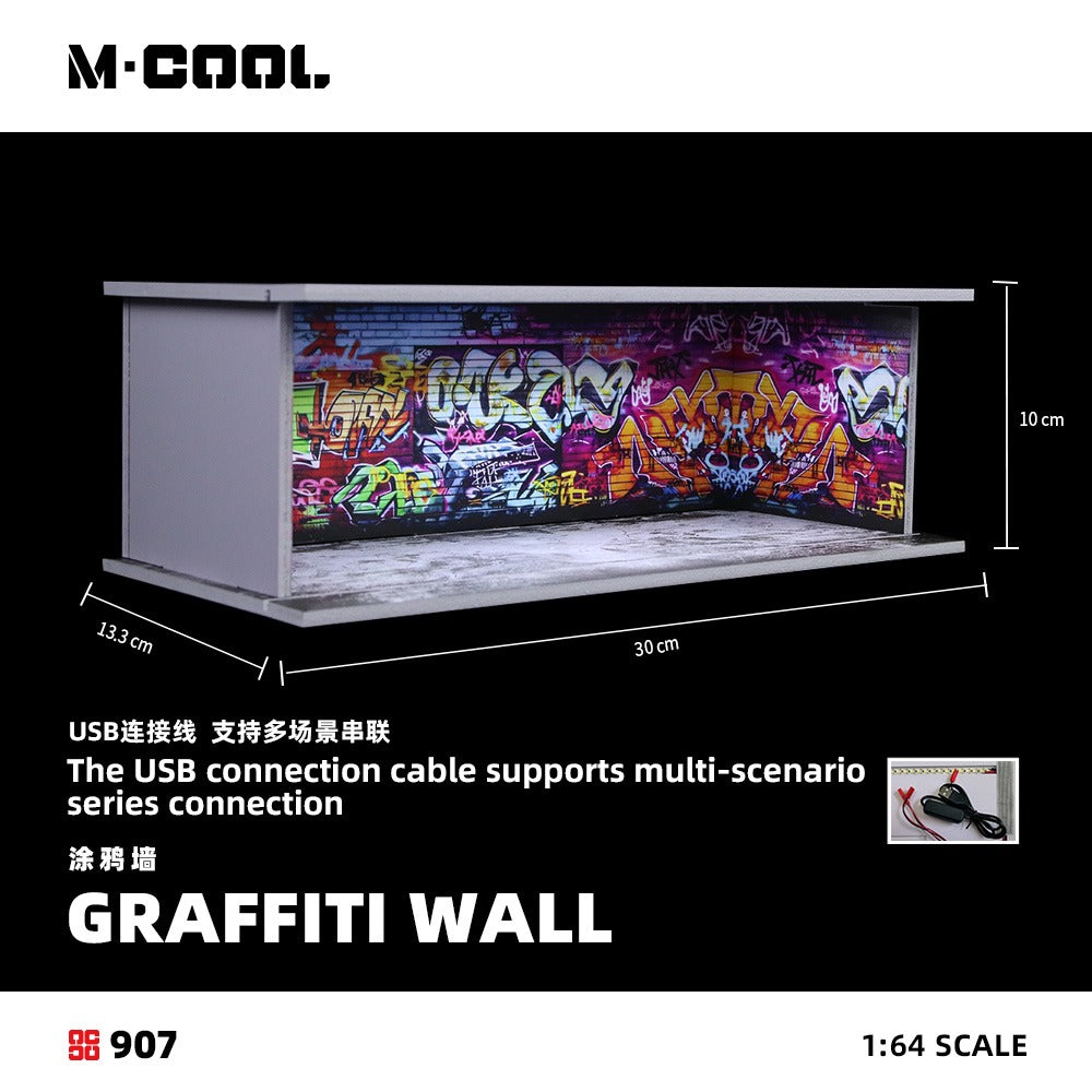 (PREORDER) M · COOL Simple Lighting Scene (Graffiti Wall)