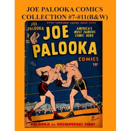 Joe Palooka Comics Collection #7 - #11 (B&W): America's Favorite Boxer - In the Army, 5 Issue Collection!