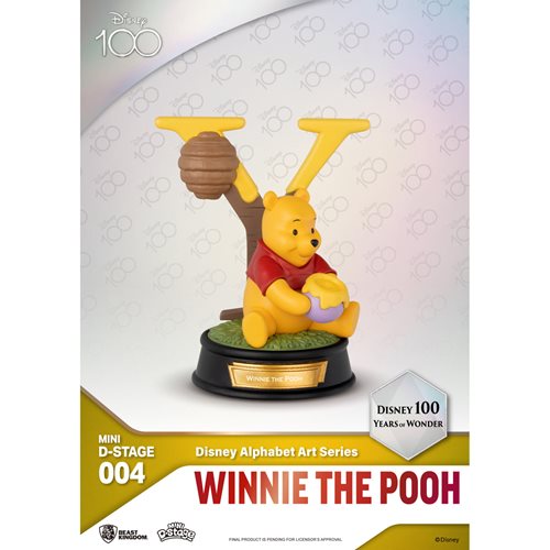 Disney 100 Years of Wonder Mini D-Stage Disney Alphabet Art (Blind Box Case of 6)