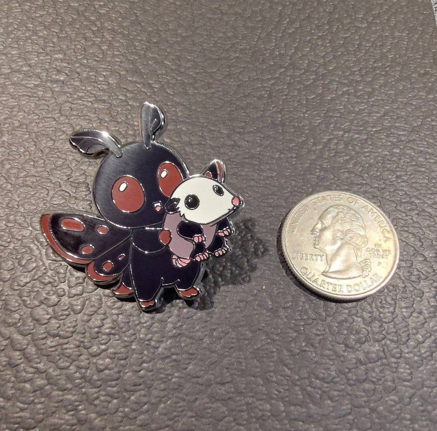 Mountain's Misfits - Mothman w/ Opossum Collectible Pin