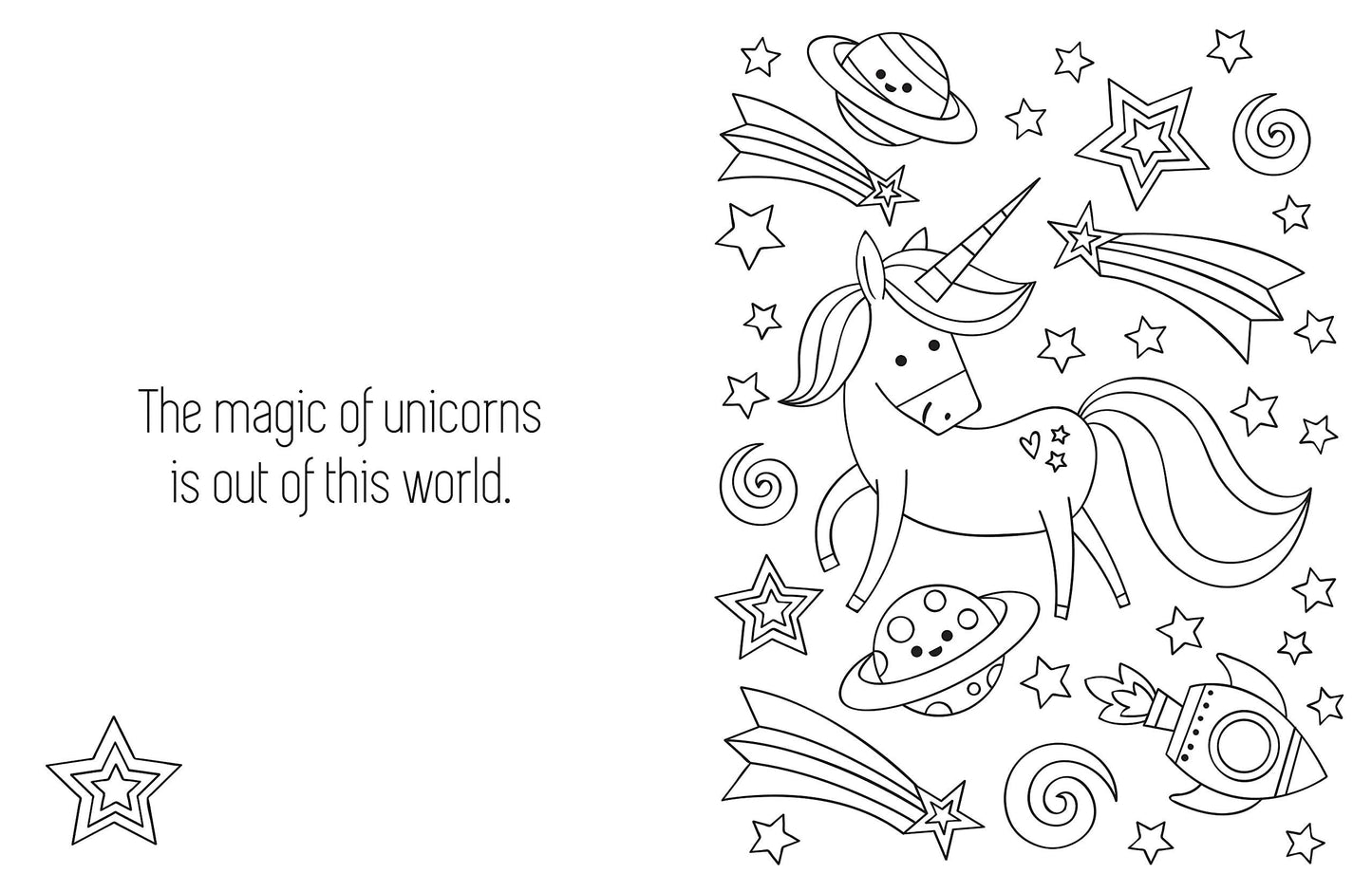 Union Square & Co. - I Love Caticorns and Other Magical Mashups Coloring Book