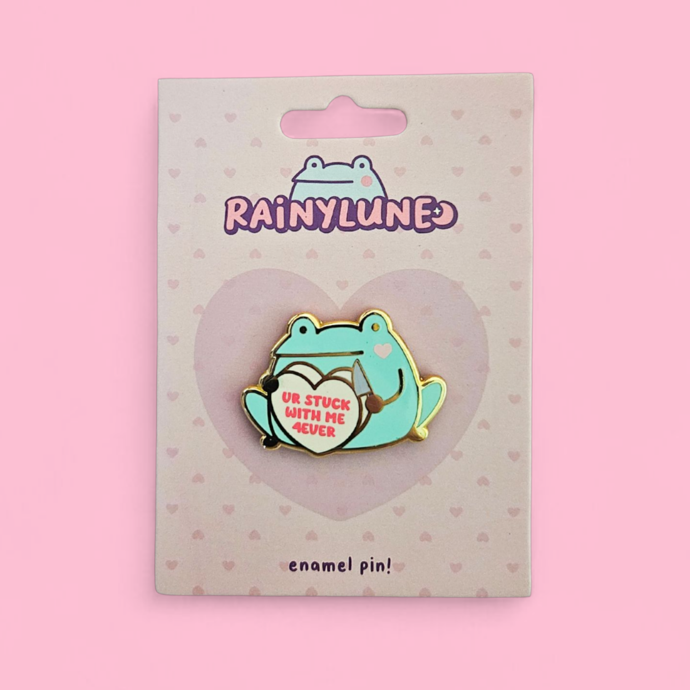 Rainylune Collectible Pin - Son Candy Heart Pin