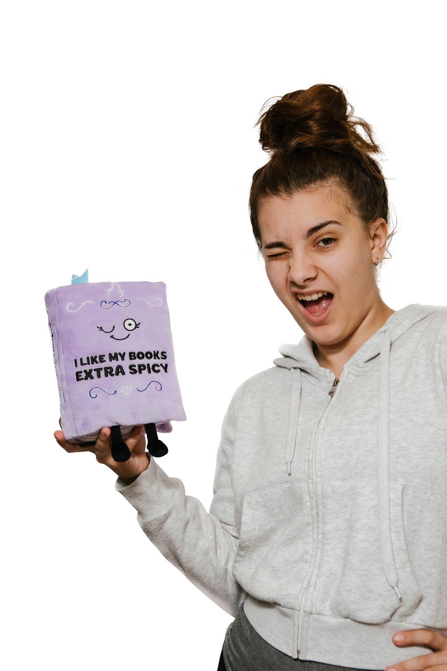 Punchkins - Plush Book - "I Like my Books Extra Spicy"