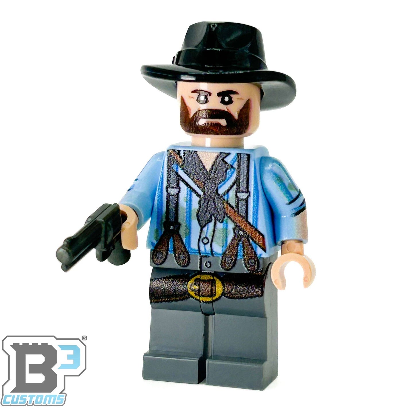 B3 Customs - Arthur Red Brick Redemption Minifig