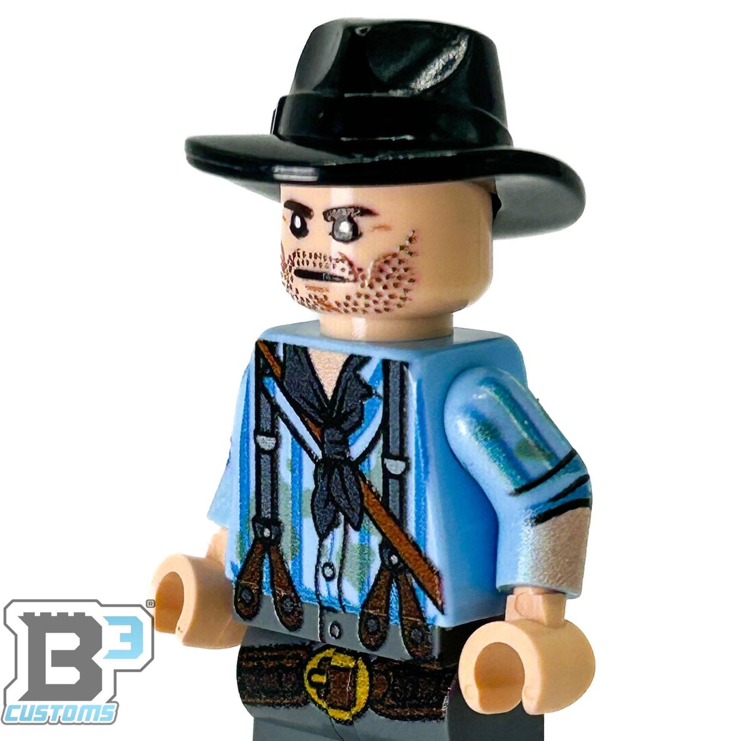 B3 Customs - Arthur Red Brick Redemption Minifig