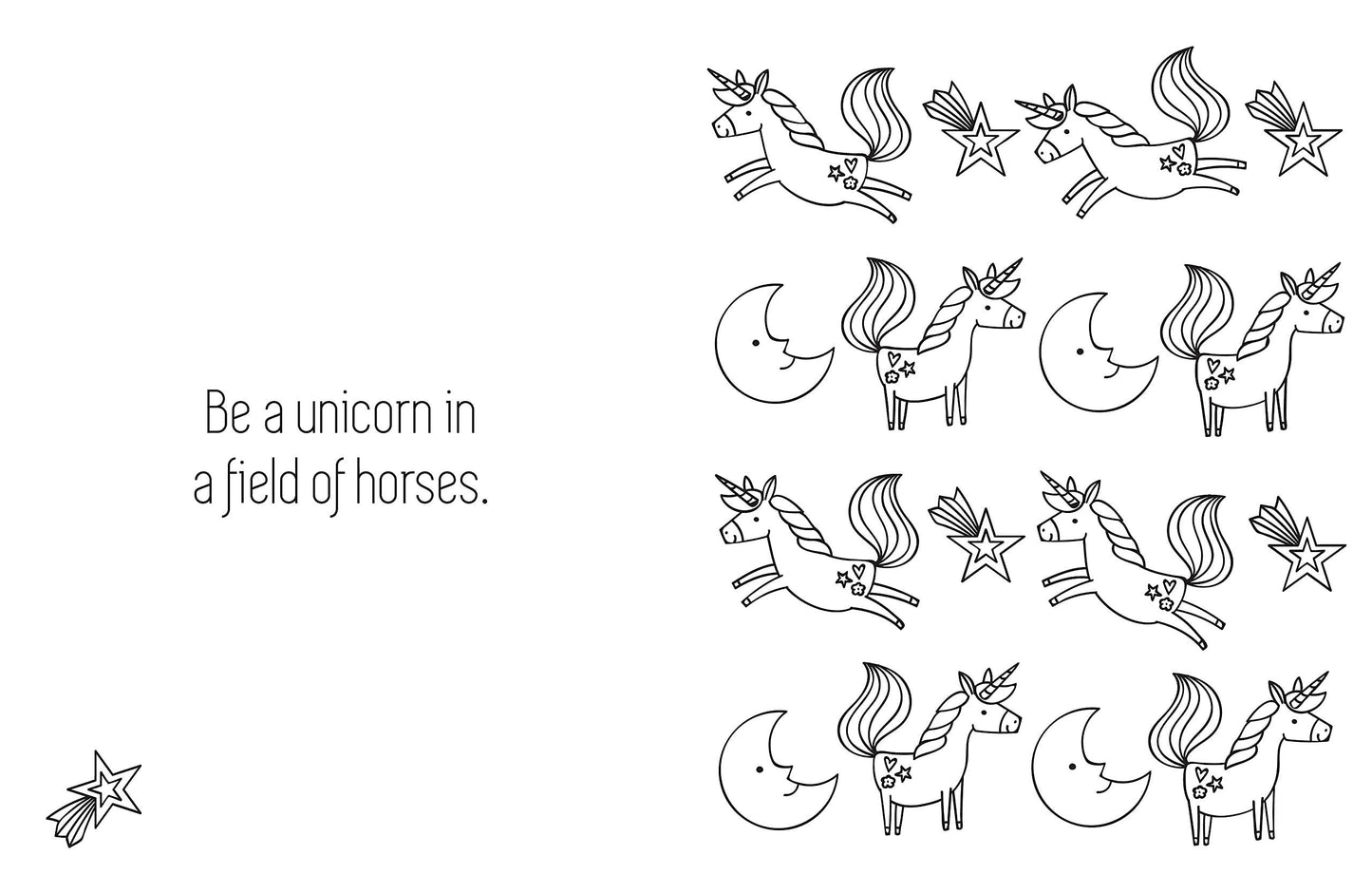 Union Square & Co. - I Love Caticorns and Other Magical Mashups Coloring Book