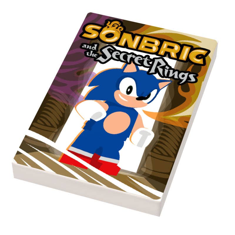 B3 Customs - Sonbrick: Secret Rings Video Game Cover (2x3 Tile)