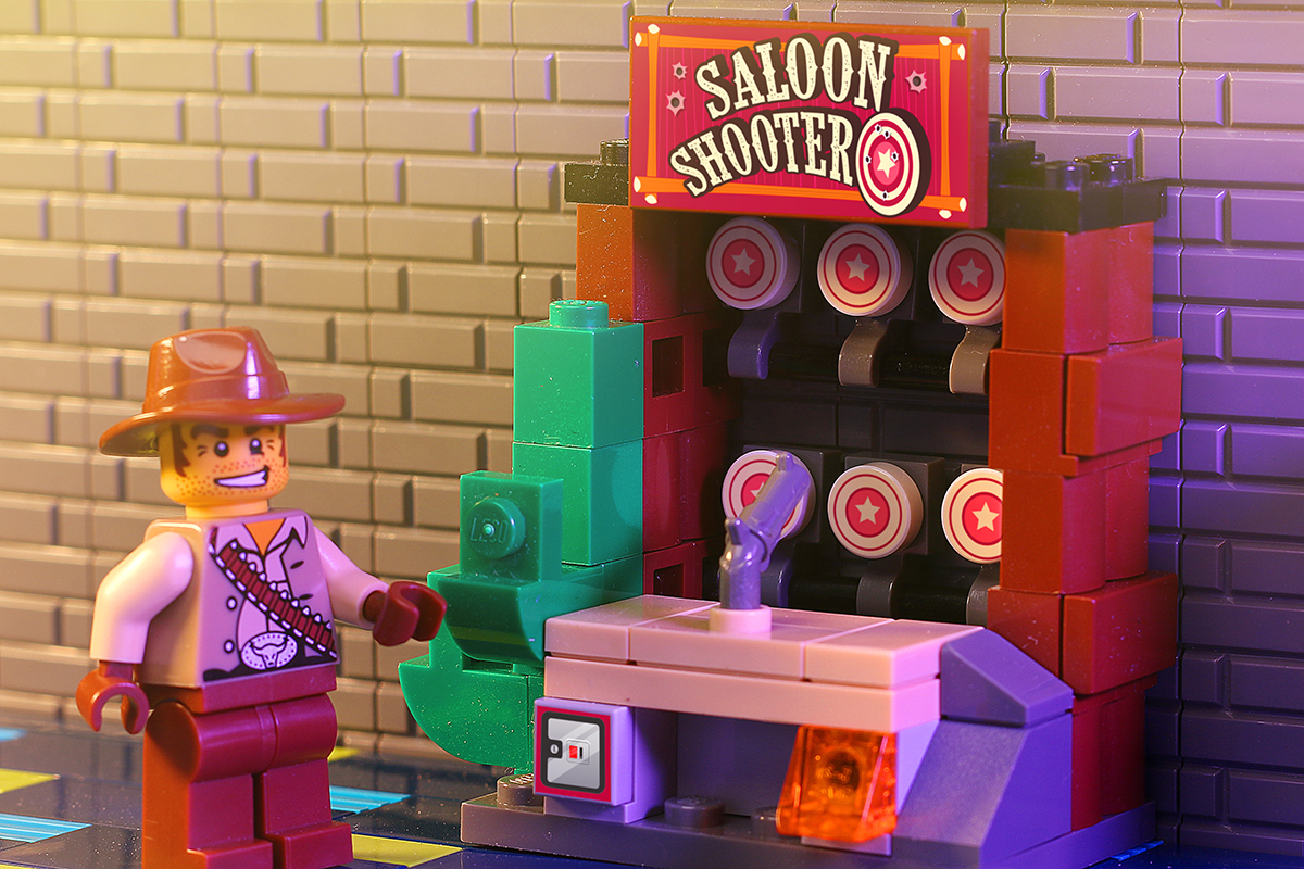 B3 Customs - Saloon Shooter - Juego arcade LEGO personalizado