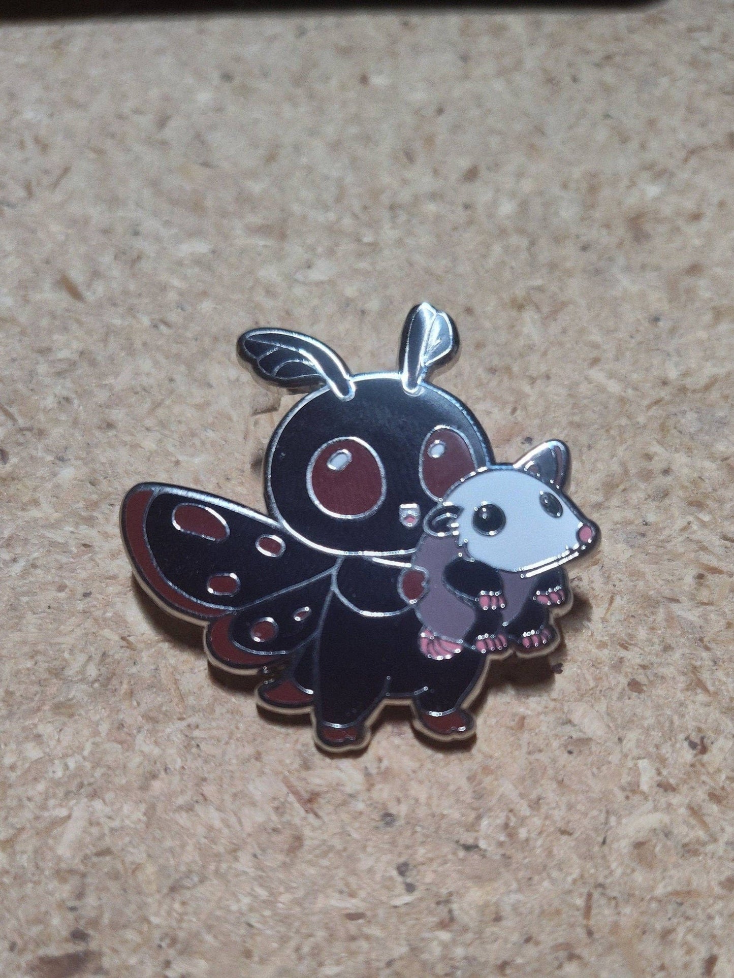 Mountain's Misfits - Mothman w/ Opossum Collectible Pin
