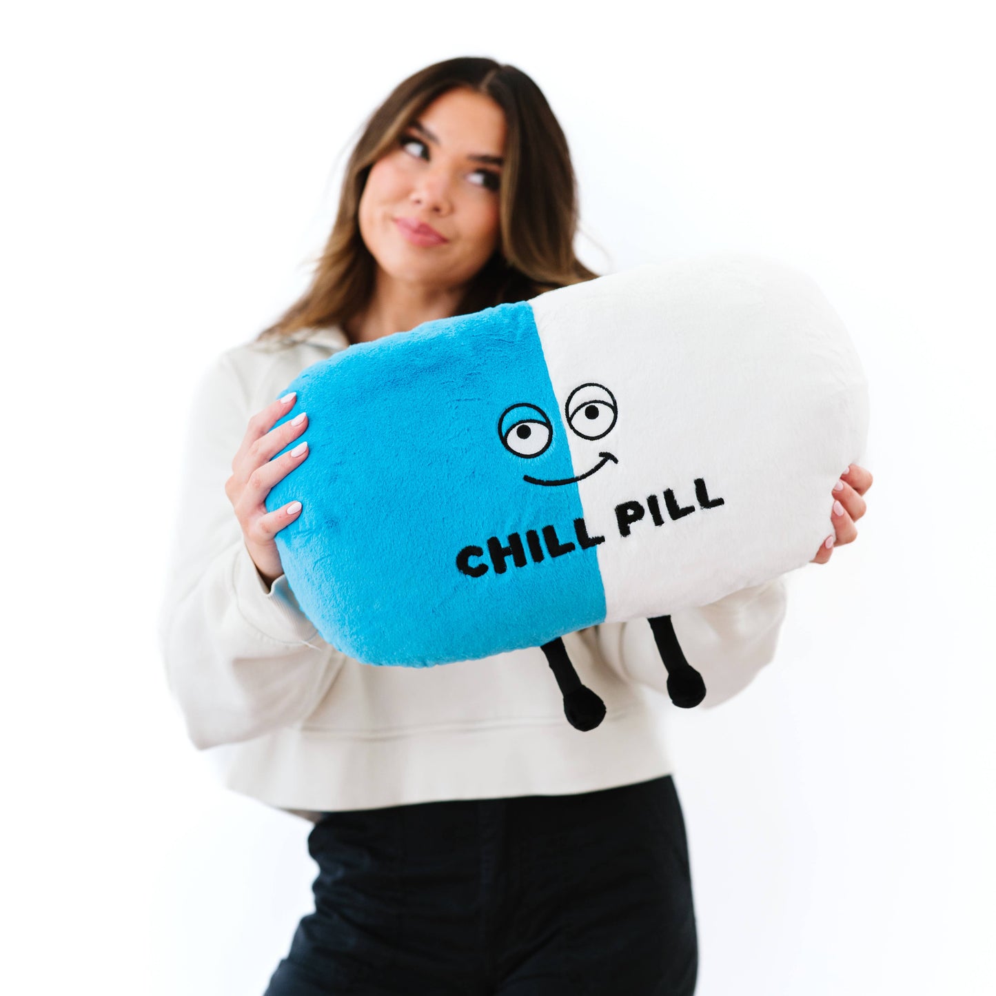 Oreiller Punchkins - Grande peluche « Chill Pill »