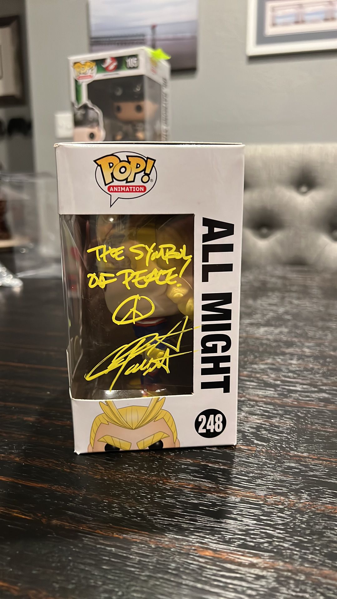 Funko Pop! All Might (Glow In The Dark) 🔥Signed🔥