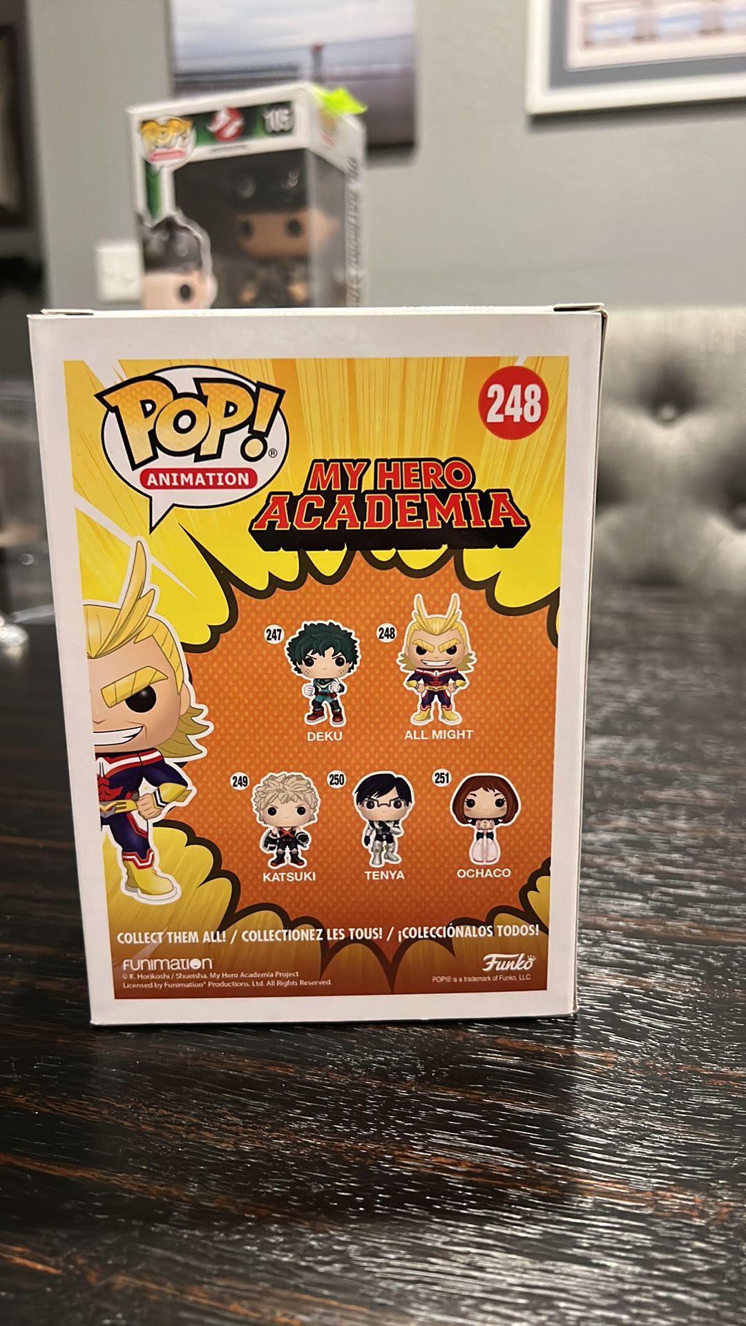 Funko Pop! All Might (Glow In The Dark) 🔥Signed🔥
