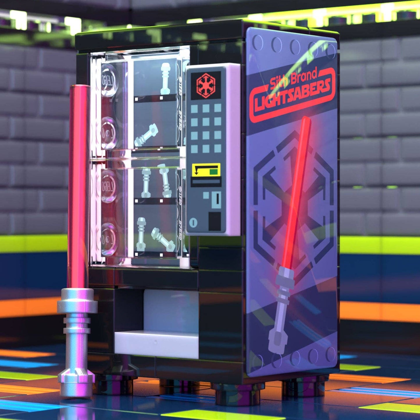 B3 Customs - Sith Sabers Vending Machine