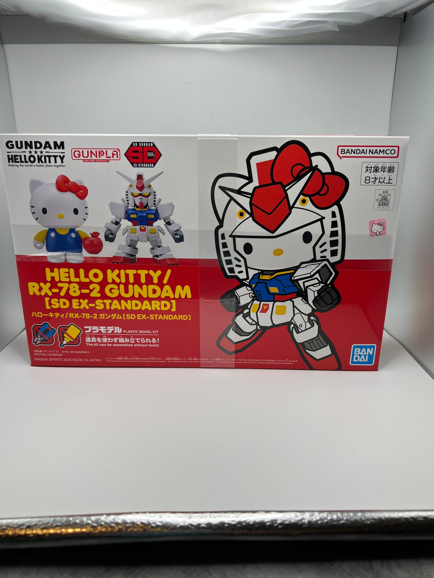 (PREORDER) Gundam Hello Kitty & RX-78-2 Gundam SD-EX Standard Model Kit