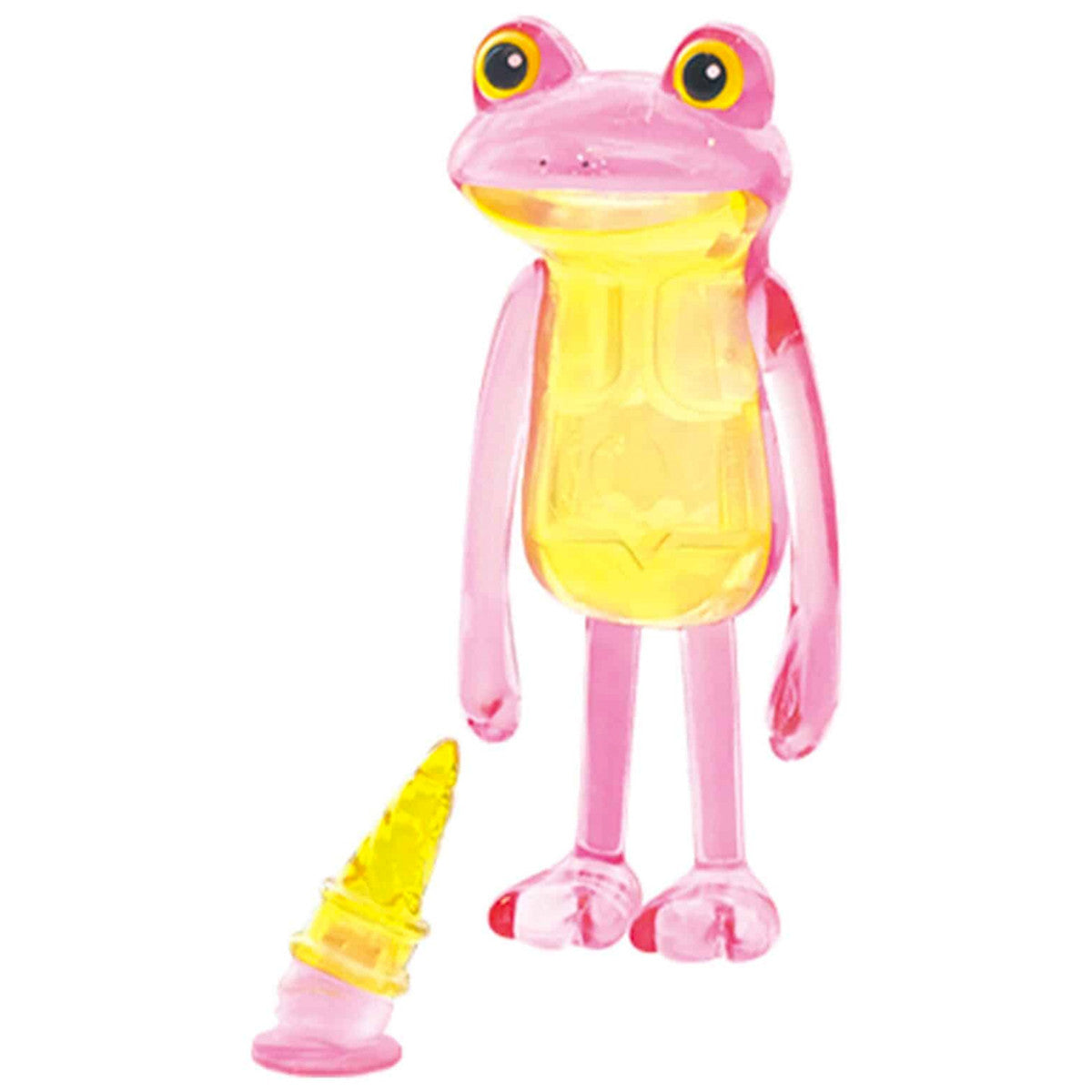 ¡Se acabo! Caja ciega de rana transparente