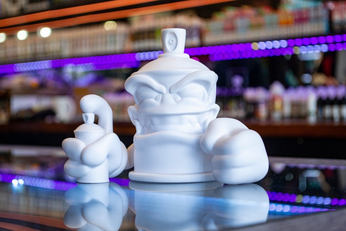 KRUSH THE KAN 5 inch DIY (White Vinyl Figure)