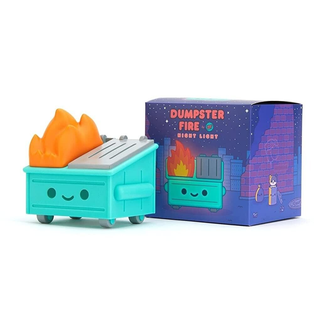 Dumpster Fire Night Light by 100%Soft