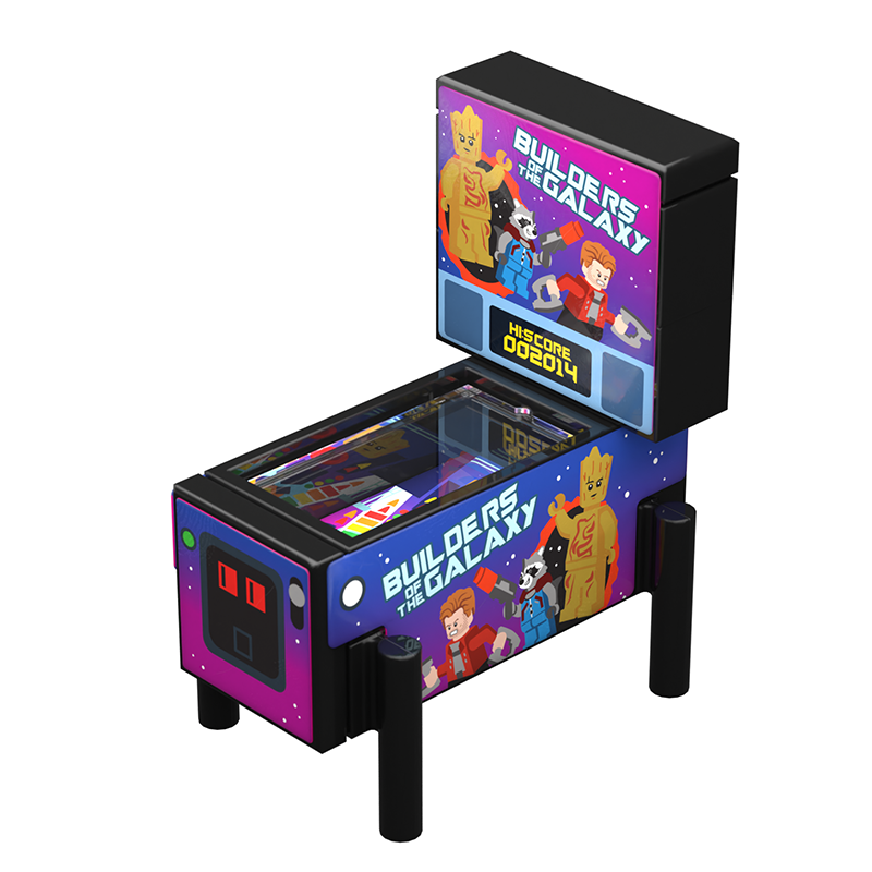 B3 Customs - Builders of the Galaxy - Juego de construcción de máquinas arcade de pinball