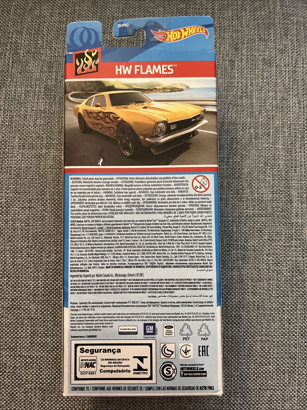 Hot Wheels Lot de 5 séries Flames