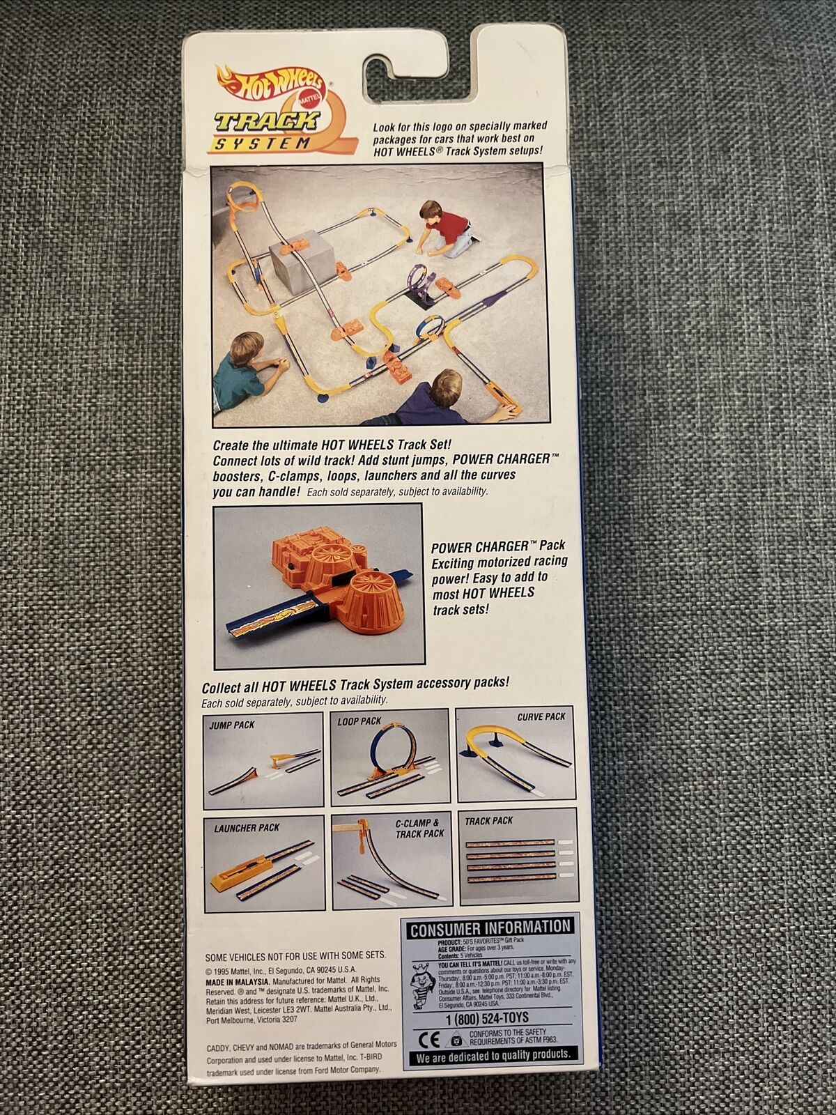 Paquete de regalo de 5 favoritos de los años 50 de Hot Wheels #15068