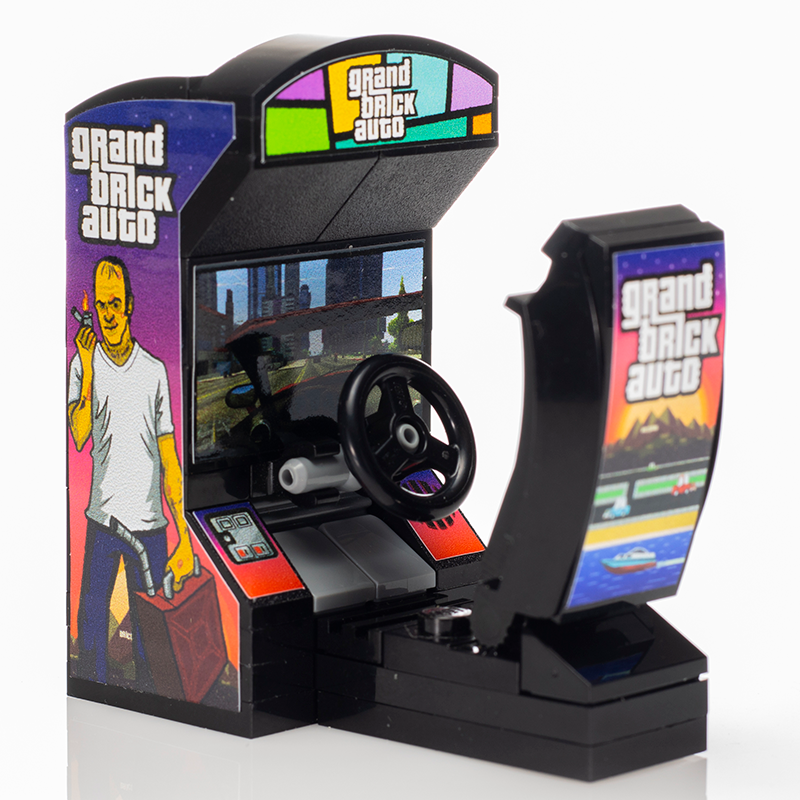 B3 Customs® - Grand Brick Auto - Custom LEGO Arcade Racing Game