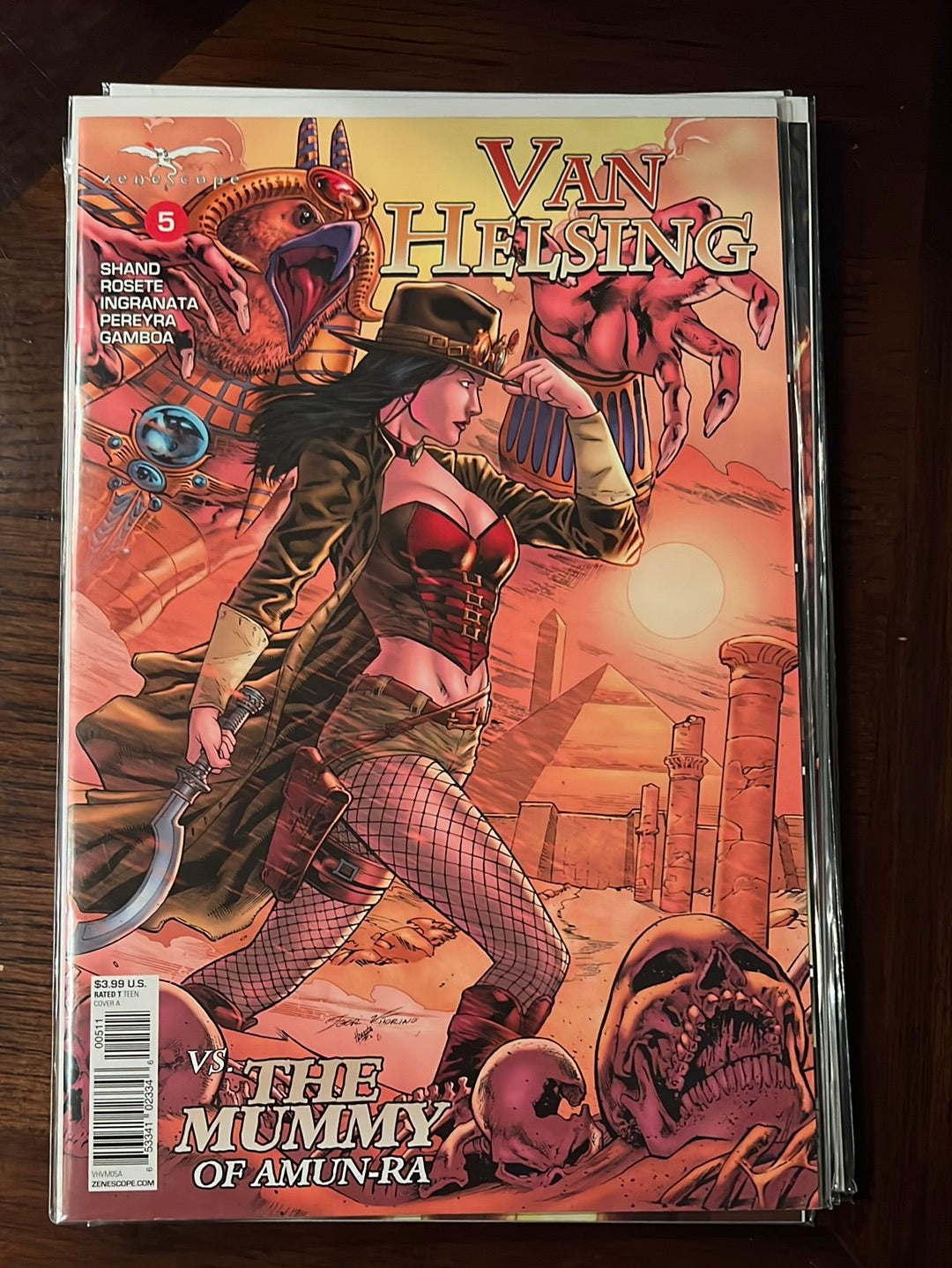 Van Helsing v Mummy #5