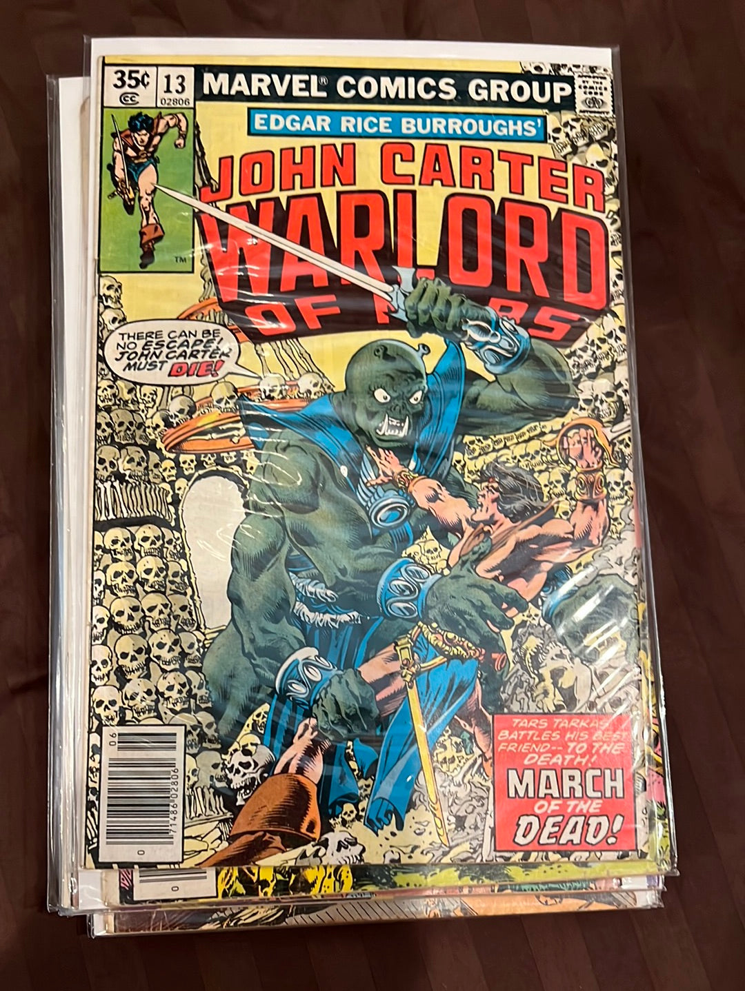 John Carter, Warlord of Mars - Marvel Comic Books - Individual issues