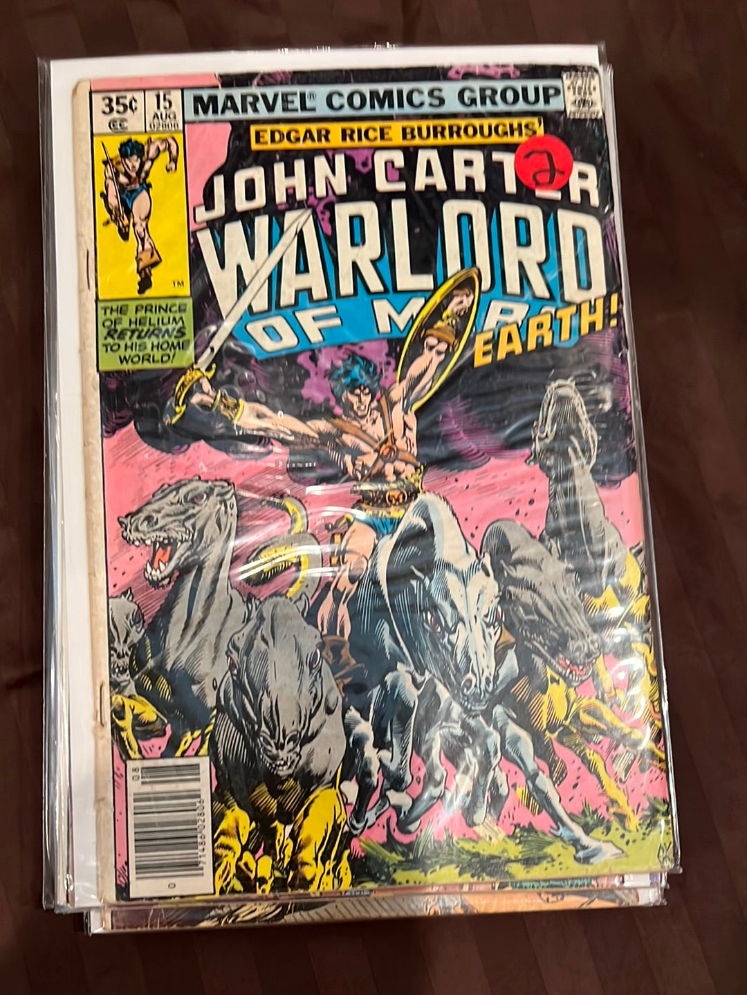 John Carter, Warlord of Mars - Marvel Comic Books - Individual issues