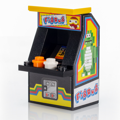 B3 Customs® - Fig Dug - Machine d'arcade LEGO personnalisée