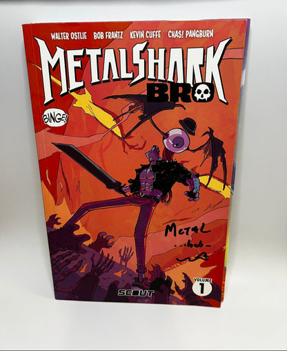Metalshark Bro (Vol 1 & 2) - Paperback Bundle (Signed by Bob Frantz)