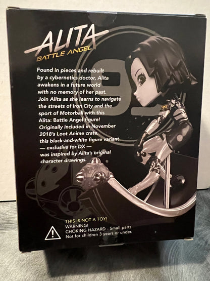 Alita Battle Angel Motoball Body Diorama Mini Figure Lootcrate Exclusive (Sealed)
