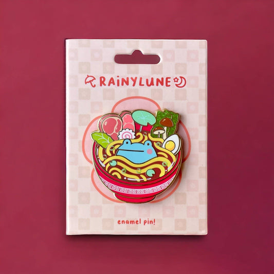 Rainylune Collectible Pin - Ramen Son the Frog Pin