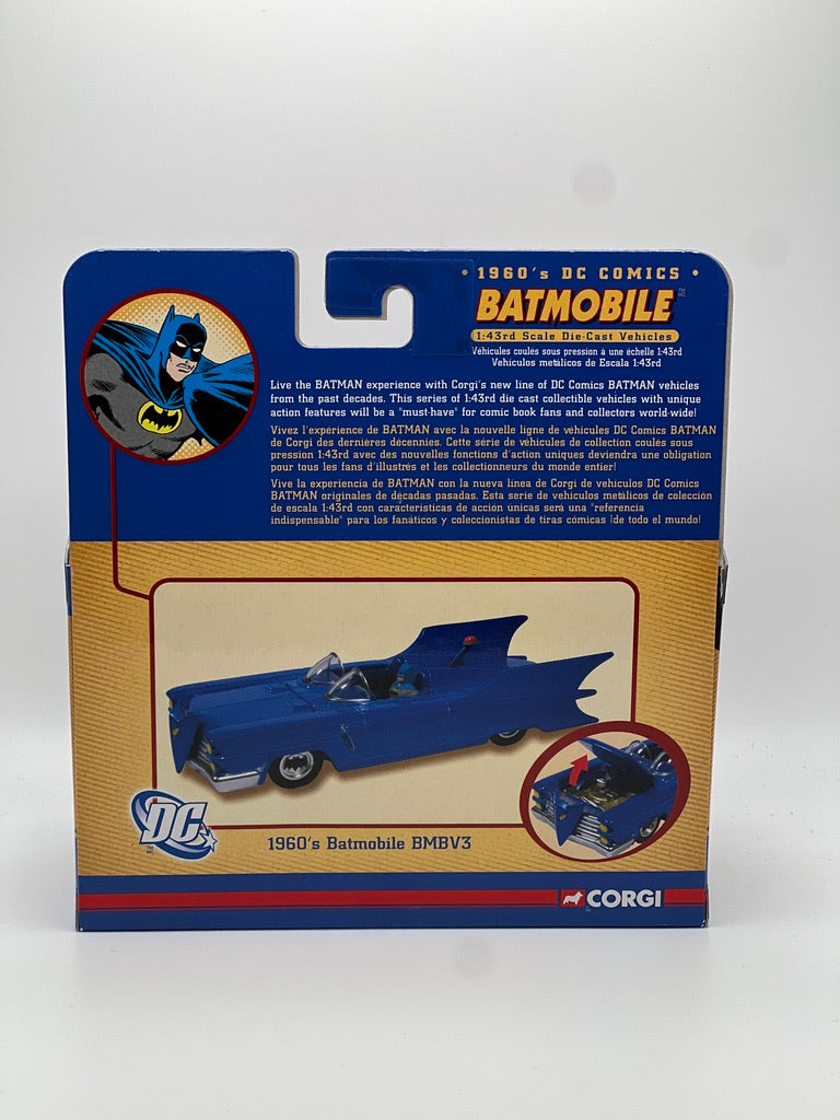 Corgi DC Comics - 1960's Batmobile (Blue)