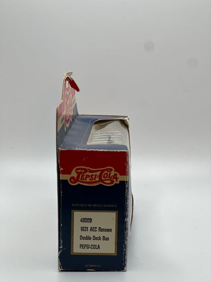 Lledo Pepsi-Cola 1931 AEC Renown Double Deck Bus (49009)