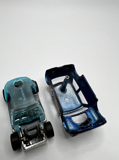 Hot Wheels HW Race Team Super Treasure Hunt Morris Mini (blue/grey interior) UNSPUN