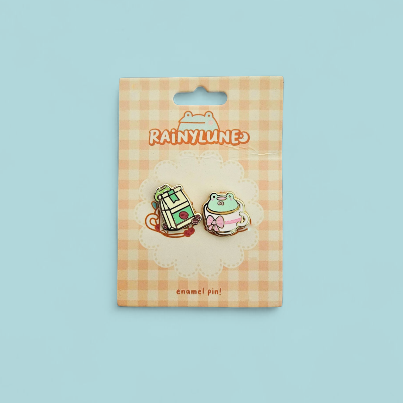 Rainylune Collectible Pin - Friend and NPC Mini Cafe Pin Set