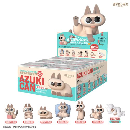 Azukisan's Daily Life 2 - Blind Box Flocked Vinyl Figures  (sold Individually)