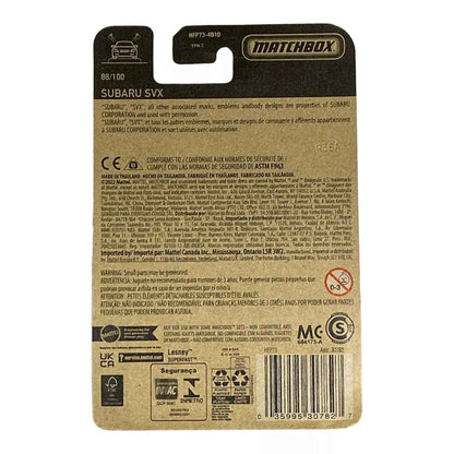 Matchbox Subaru SVX - Matchbox Series 88/100