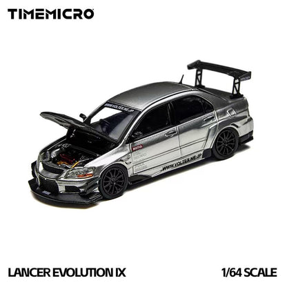 (PREORDER) Time Micro Mitsubishi Lancer Evolution EVO 9 (Silver)