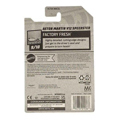 Hot Wheels Aston Martin V12 Speedster - Factory Fresh Series 9/10