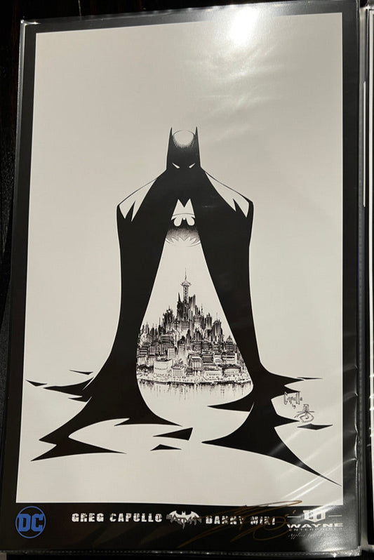 Batman Print by Greg Capullo & Danny Miki (Signed)