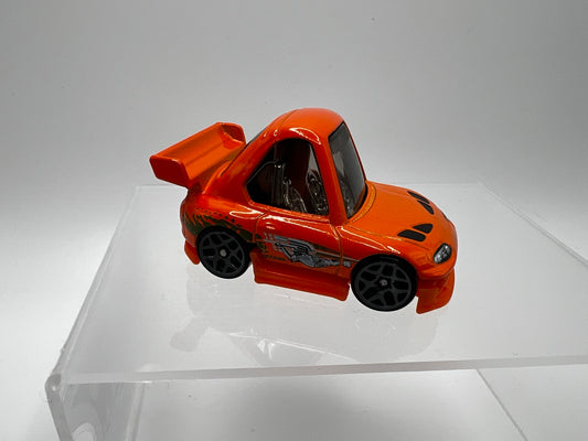 Hot Wheels Toon'd '94 Toyota Supra (orange) UNSPUN