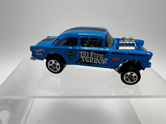 Hot Wheels HW Gassers Tri Five Terror (Factory color - blue) UNSPUN