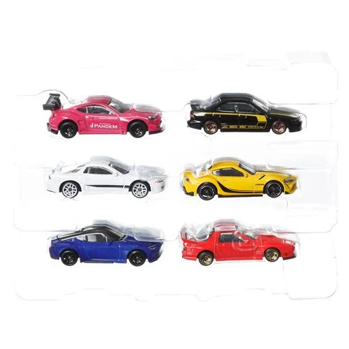 Hot Wheels Streets of Japan Car Culture (6 voitures multi-pack)