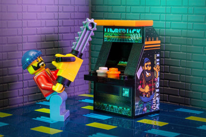 B3 Customs® - Lumberjack 3000 - Custom LEGO Arcade Machine is