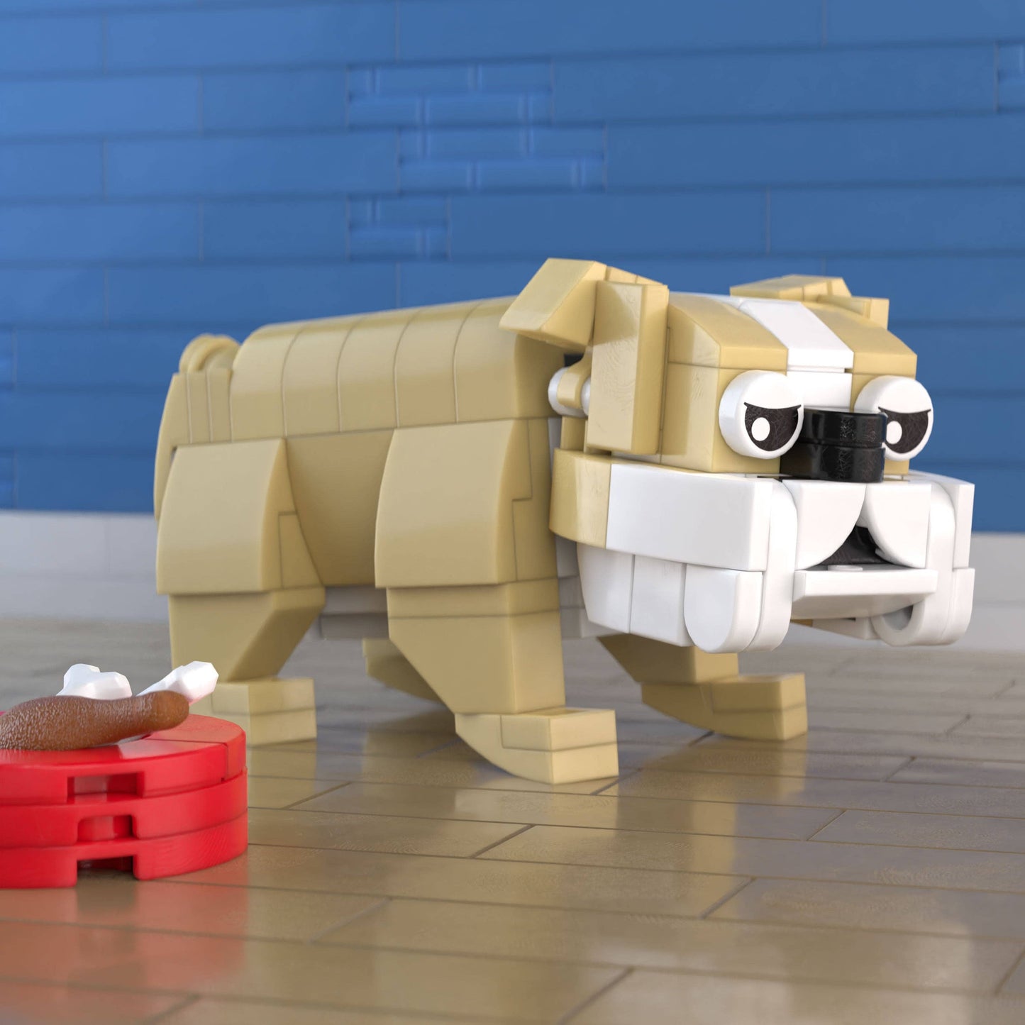 B3 Customs® - Bulldog - Ensemble de construction LEGO personnalisé