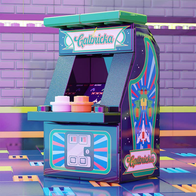 B3 Customs® - Galbricka - Machine d'arcade LEGO personnalisée