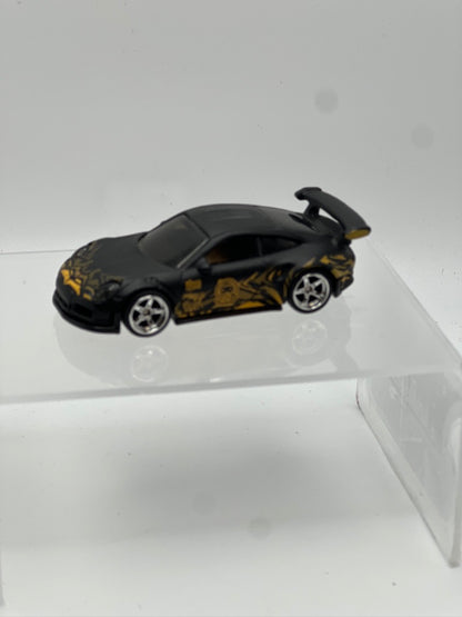 Hot Wheels Exotics Porsche 911 GT3 RS (Loose-Wheel swapped)