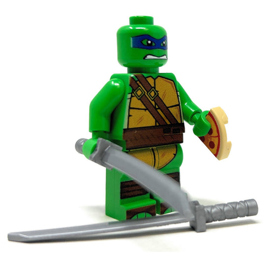 B3 Customs - Leo Blue Fighter Turtle - Custom Minifig (TMNT)
